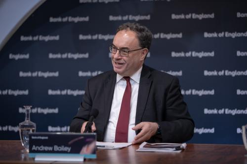 Andrew Bailey, governor of the bank of england