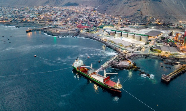 SQM's port operations in Tocopilla