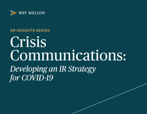 Crisis Communications: Developing an IR Strategy for COVID-19