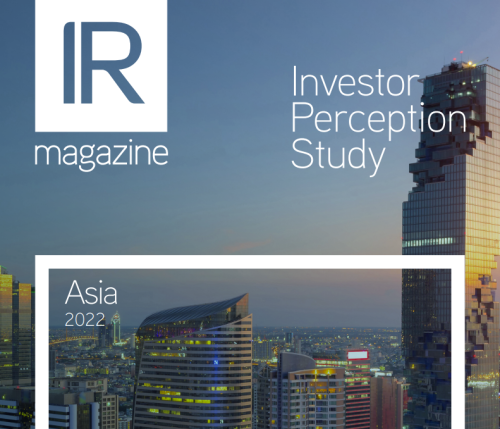 Investor Perception Study – Asia 2022 – available now