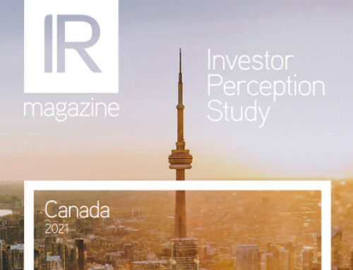 Investor Perception Study – Canada 2021 – available now