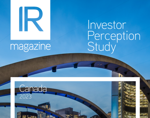 Investor Perception Study – Canada 2023 now available