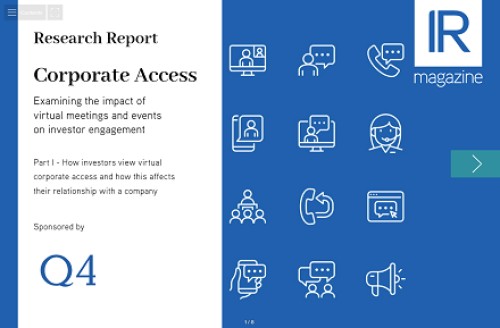 Corporate Access I report now available