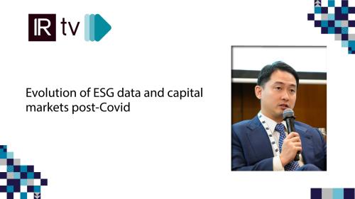 IR TV: Evolution of ESG data and capital markets post-Covid