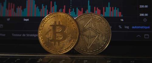 Crypto coins and market charts