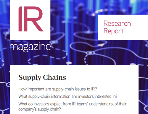 Supply Chains report now available
