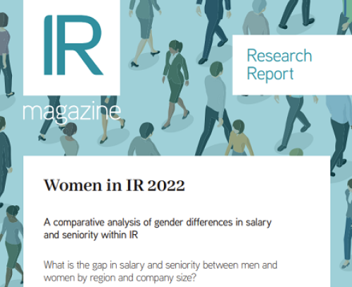 Women in IR 2022 report now available