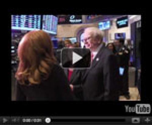 Slideshow: Warren Buffett at the NYSE for Business Wire's 50th anniversary