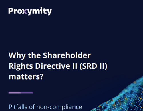Why the Shareholder Rights Directive II (SRD II) matters