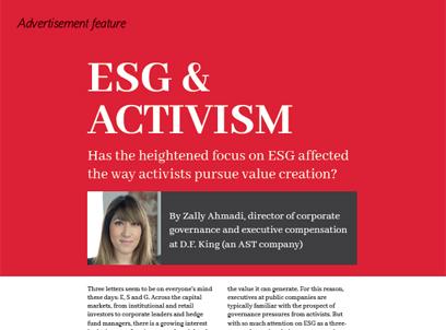 ESG & Activism