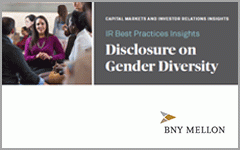 Disclosure on Gender Diversity