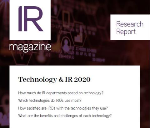 Technology & IR 2020