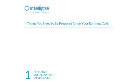 Four things you need to be prepared for on your earnings calls