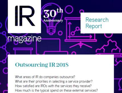 Outsourcing IR 2018