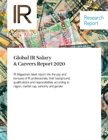 Global IR Salary & Careers Report 2020