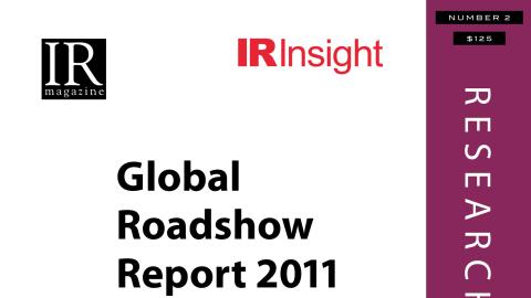 Global Roadshow Report 2011