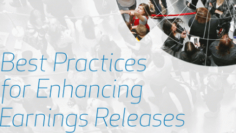 Best practices for enhancing earnings releases