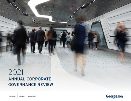 Georgeson’s Annual corporate governance review