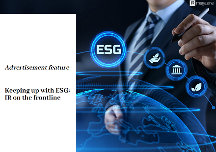 Keeping up with ESG: IR on the frontline