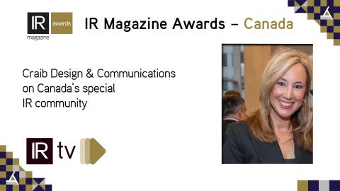 IR TV: Craib Design & Communications on Canada’s special IR community