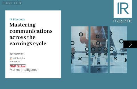 Mastering communications across the earnings cycle