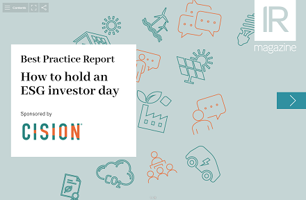 Best Practice Report: How to hold an ESG investor day