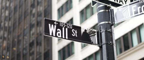 Wall Street street sign