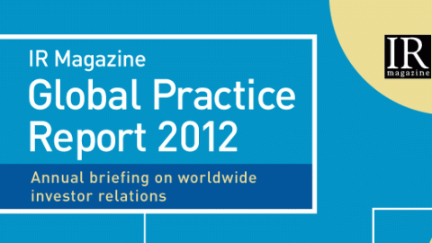 IR Magazine Global Practice Report 2012
