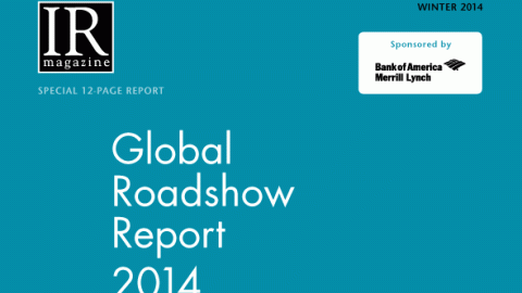 IR Magazine Global Roadshow Report 2014