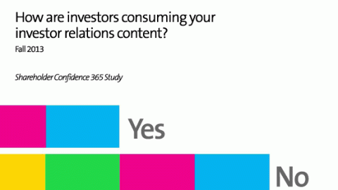 How are investors consuming your investor relations content?