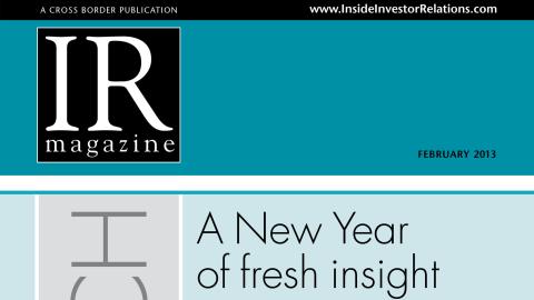 Research Section: What were your greatest IR challenges in 2012?