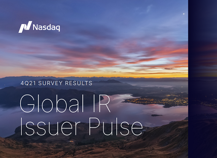Nasdaq 2021 Global IR Pulse Report