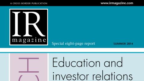 Research section: Education and investor relations