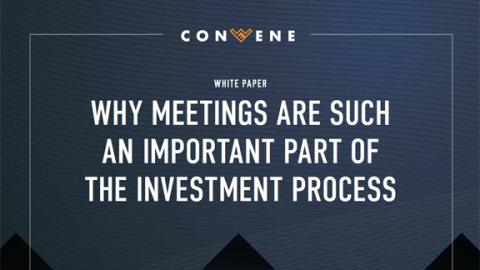 Why meetings are such an important part of the investment process